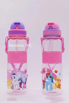 1pc 480ml pink Kids Water Bottle For School Boys Girls, Cup With