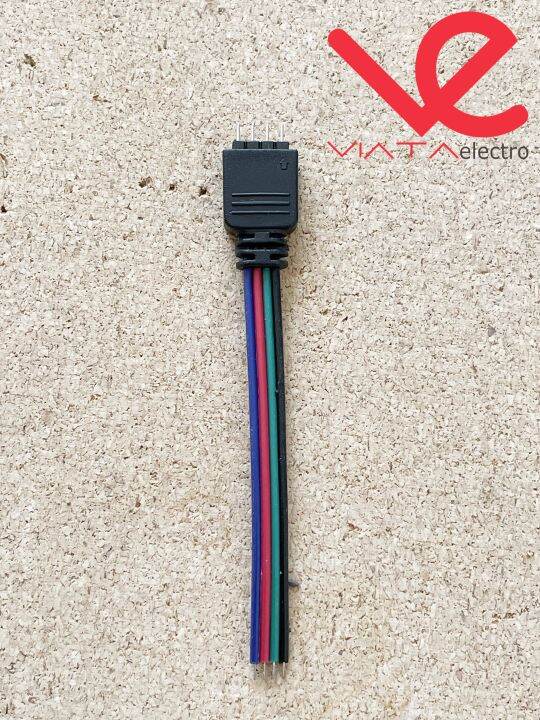 KONEKTOR RGB 4 PIN LED STRIP KABEL RGB 4PIN KABEL RGB 4 KAKI SOCKET ...