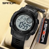 SANDA Top Men Fashion Countdown 50M Wristwatch Relogio Masculino ✑✾