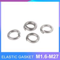 GB93 M1.6 M2 M2.5 M3 M4 M5 M6 M8 M10 M12 M14 M16 M20 M24 M27 A2-70 304 baja nirkarat kunci belah pegas Gasket elastis