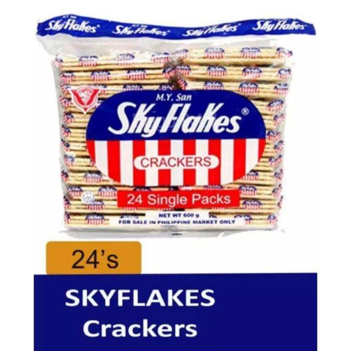 0 SkyFlakes Crackers (24pcs x 1 pack) Lazada PH