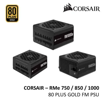 CORSAIR RM1000e 80+ Platinum ATX 3.0 & PCIe 5.0 Compliant Gold Power Supply