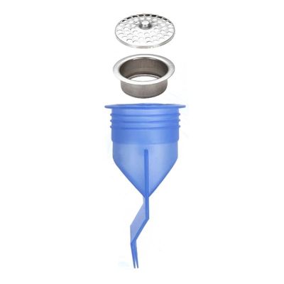 Drain Valve Check Silicone Kitchen Strainer Bathroom Pipe Sewer Drainer Anti-odor Pest Floor Stainless Steel Drain