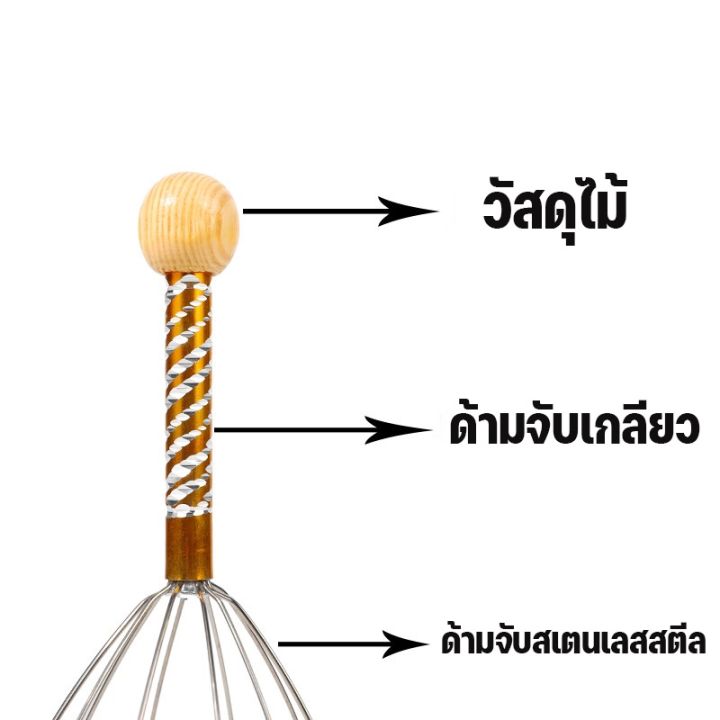 smilewil-นวดหัว-ลวดนวดศรีษะ-อุปกรณ์นวดศีรษะ-เครื่องนวดหัวปลาหมึก-ไม้นวด-head-massager-ผ่อนคลาย