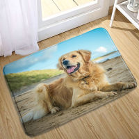 Non-slip Bathmat Cute Cat Dog Fun Animals Bathroom Fashion Accessories Bath Mats Doormat Shower Pad Floor Rugs Carpet Room Door