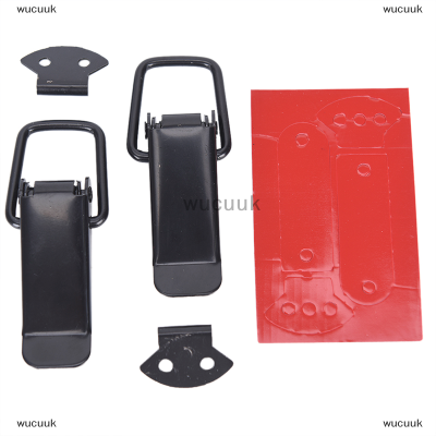 wucuuk 2X Universal bumper Security Hook QUICK RELEASE Fastener LOCK CLIP KIT รถบรรทุกรถ