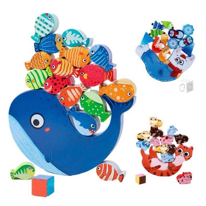 Animal Stacking Game Interactive Animal Balance Stack Toy Fun Balance