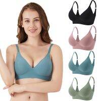 （A So Cute） 2022 New Seamless Bras For WomanUnderwearRemovable Padded Bralseupiece BrassiereWire Bra