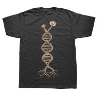 Pick Mushrooms Is In My DNA Mycology T Shirts Graphic Cotton Streetwear Short Sleeve Birthday Gifts T-shirt Mens Clothing