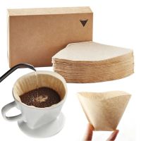 【YF】 Papel De Filtro Café Descartável Cesta Espresso Polpa Madeira Natural Gotejamento Mão Infusor Saco Chá