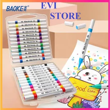 84 Colors Sketching Markers Set Dual Brush Acrylic Paint Pens for  Calligraphy Lettering Rock Glass Canvas
