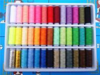 24/39 Color Sewing Thread 100 Polyester Yarn Sewing Thread Roll Machine Hand Embroidery 200 Yard Each Spool For Home Sewing Kit