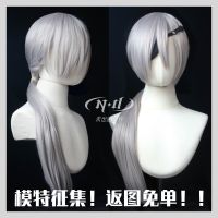 [ND Home]Chainsaw Man Chainsaw Guangxi COSPLAY style wig 70cm black single eye mask