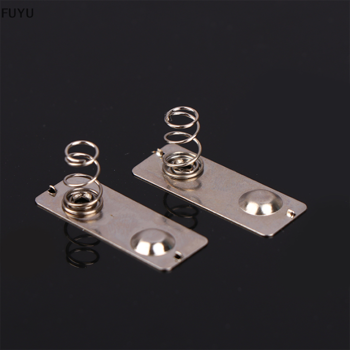 fuyu-10pcs-แบตเตอรี่-aa-shrapnel-11-13mm-กล่องแบตเตอรี่-spring-บวกและลบ-unipolar-0-3mm-เหล็ก-นิกเกิลชุบแบตเตอรี่ฤดูใบไม้ผลิ