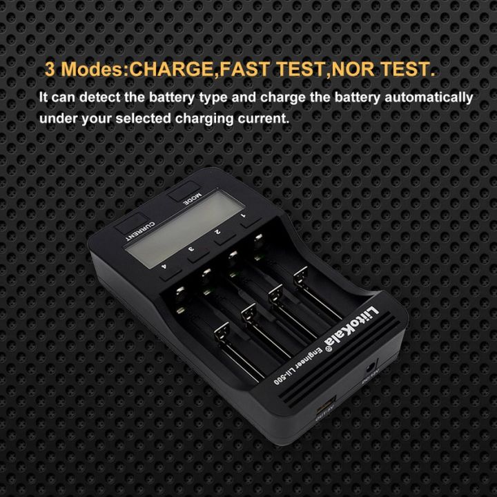 top-liitokala-lii-500-18650-26650-21700-4ช่อง-lcd-smart-universal-batery-charger