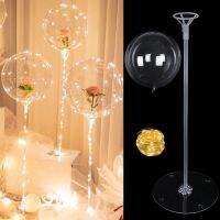 2 Ses Warm Light 70CM Single Head Table Floating Wave Ball Party Decoration Balloon Set Balloons