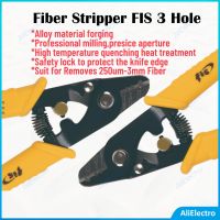 ◘✶♗ Fiber Optic Fiber Stripper FIS 3 Hole Optical Wire Cable Stripping Tools Fiber Cutting Pliers Suit for Removes 250um 3mm Fiber