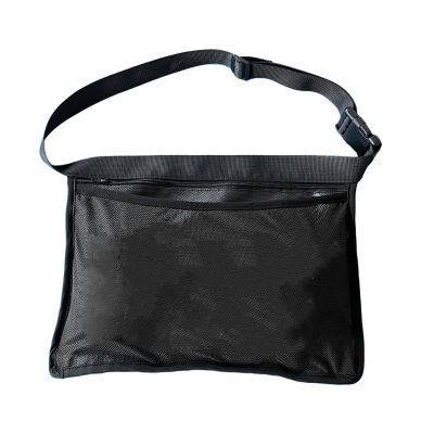 กระเป๋าเก็บของลูกเทนนิสความจุขนาดใหญ่กันน้ำมองเห็นได้ผ้าอ๊อกซ์ฟอร์ดรถกระบะกระเป๋าเก็บของกีฬาลูกบอล