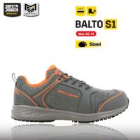 [ของแท้พร้อมส่ง] Safety Jogger รุ่น BALTO S1 รองเท้าเซฟตี้หุ้มส้น หัวเหล็ก ระบายอากาศ พื้นกันน้ำมัน ได้มาตรฐานสากล