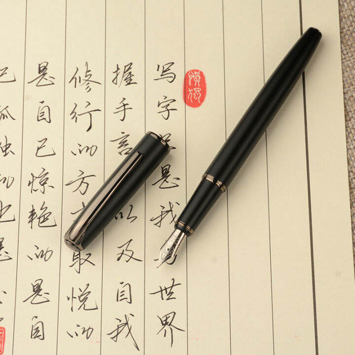 Art hard pen work iridium elbow [hand polishing nib] fountain pen