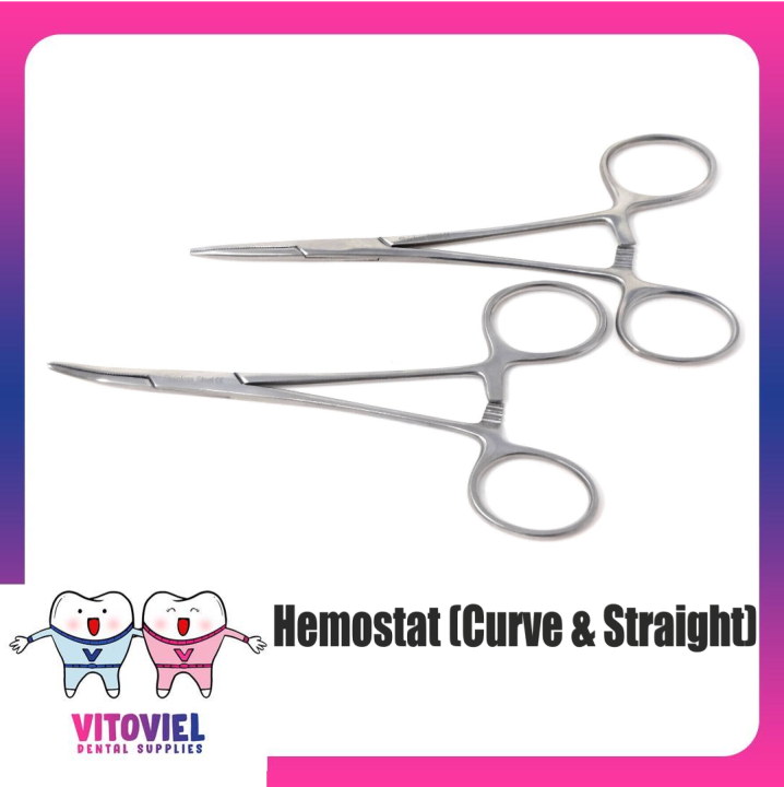 Dental Hand Instruments (Hemostat Curve) Lazada PH