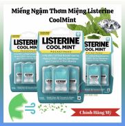 Miếng Ngậm Thơm Miệng Listerine Pocket Paks CoolMint Bạc Hà Chính Hãng Mỹ