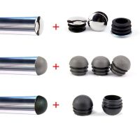 【YF】☫  10pc Plastic pipe End Blanking Cap 25mm Insert plug for chair leg furniture feet dust floor protector pad