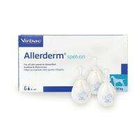 Allerderm spot on 1 กล่อง มี 6 หลอด บำรุงผิวหนัง