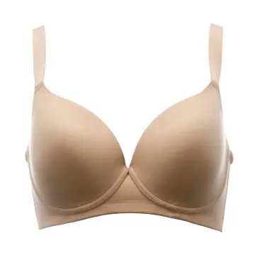 Buy XIXILI XIXILI LIBBY LACE TRIMMED 3/4 MOULD CUP BRA in Brown