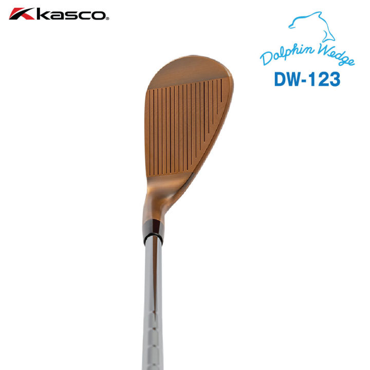 kasco-dolphin-wedge-dw-123-copper-ns-pro-shaft-ไม้กอล์ฟเวดจ์-รุ่น-dw-123-สีทองแดง-ก้าน-ns-pro