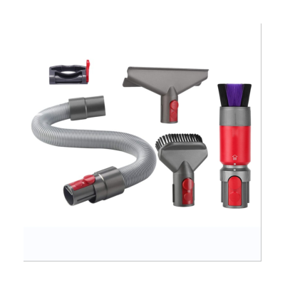 Vacuum Attachment for Dyson V7 V8 V10 V11 V15 Traceless Dust Brush +Mattress Brush Head+ Extension Hose+Switch Lock Set Parts