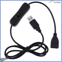 jianzhanqinl 1M USB date CABLE MALE TO FEMALE SWITCH ON OFF CABLE สลับสาย LED Power Line