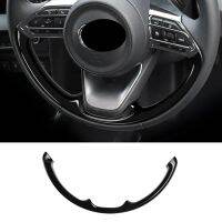 Car Steering Wheel Panel Cover Trim Decoration Frame Sticker for Toyota Aqua Yaris Sienta 2022+