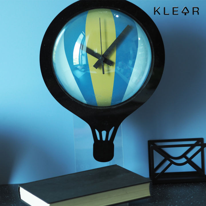 klearobject-นาฬิกาแขวนผนัง-นาฬิกาอะคริลิค-รูปทรงบอลลูน-k260-grom-balloon-m