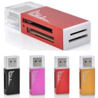 【CW】 USB 2.0 Multi for MS PRO DUO SDHC Memory Card Reader TF/M2/MMC All in 1 Micro SD