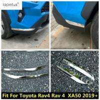 “{》} ชุดป้องกันมุมด้านหน้า/Bemper Belakang สำหรับ TOYOTA RAV4 RAV 4 XA50 2019 2020 2021ตกแต่ง2022