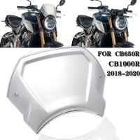 กระจกบังลมหน้ากระจกอุปกรณ์แต่งมอเตอร์ไซค์ใหม่สำหรับ HONDA CB650R CB1000R CB 650 1000 R 2018 2019ฝาครอบ2020