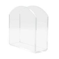 Clear Acrylic Napkin Holder Paper Serviette Dispenser Decorative Tissue Rack Box for Home Bar Hotel Dining Table Kitchen