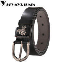 YKLYMYXJUNIA Women Leather Belt Width:2.8cm,95-110cm