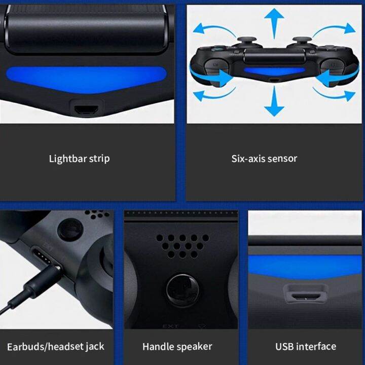 Smart Vibration PS4 Controller For Bluetooth Dualshock 4 V2 Lazada PH