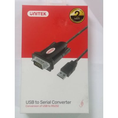 UNITEK New Y-105 1.5 M USB to RS232 Serial Port