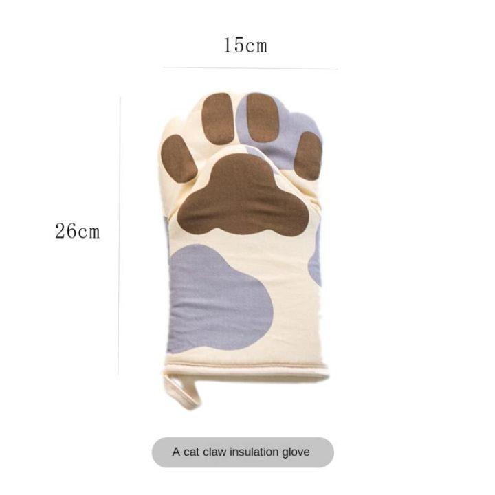 heat-resistant-potholder-long-oven-mitts-cute-cat-paws-anti-scald-kitchen-gloves-for-barbecue-cooking-baking-baking-supplies