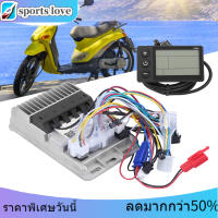 36 / 48V 500W สามล้อไฟฟ้า 3 ‑ โหมด Sinusoid Brushless Controller Instrument LCD Set