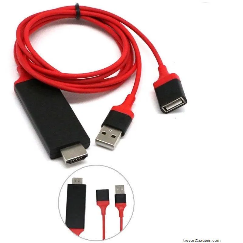 Mappe Feasibility Tidsplan READY STOCK】 ◎GDPLUS Phone 8 Pin USB to HDMI Cable HDTV HD 1080P HDMI  Adapter Cord for Android iPhon✽ | Lazada PH