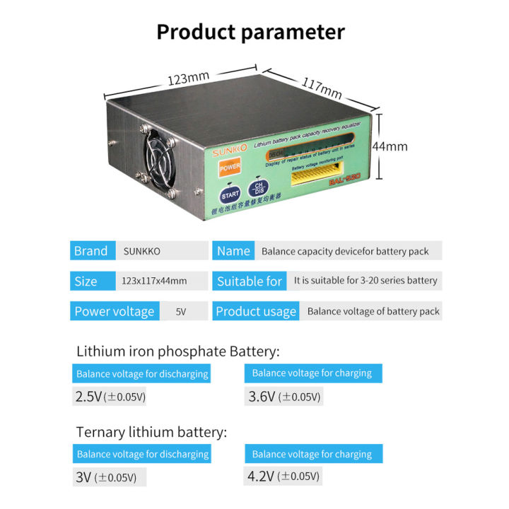 5v-lithium-battery-capacity-restore-machine-balance-repairs-instrument-lithium-iron-phosphate-and-equalizer-ternary-two-types-optional