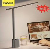 Baseus LED bảo vệ mắt đèn bàn học làm mờ đèn văn phòng làm mờ phòng ngủ