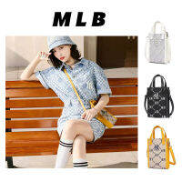 New ของแท้ ?% MLB กระเป๋าสะพายผญ Slung Mini Tote Bag NY Full Standard Coin Purse Leisure Trend Ladies Shoulder Mobile Phone Bag/กระเป๋า