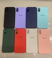 (Xiaomi) เคสTPU กันกล้อง กำมะหยี่เนื้อนุ่มถนอมเครื่องกันรอยขีดข่วน  กันเลนส์กล้องสีเงาอคริลิก มี8สีให้เลือก