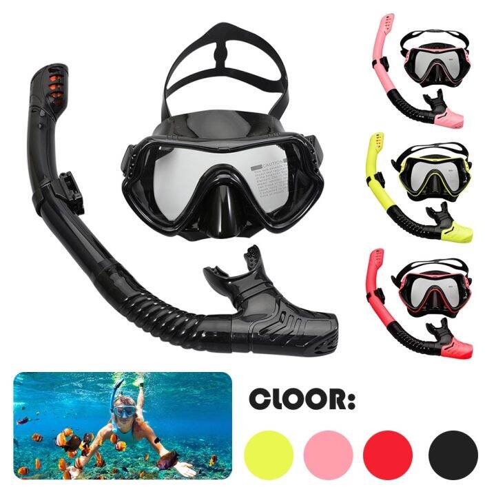 Professional Snorkel Diving And Snorkels Glasses Diving Swimming Breath ...