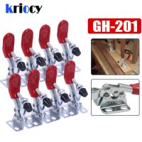 GH-201 Horizontal Toggle Clamp Quick-Release Toggle Clamps Set 27KG Vertical Toggle Clamp Hand Clip Tool Dropshipping